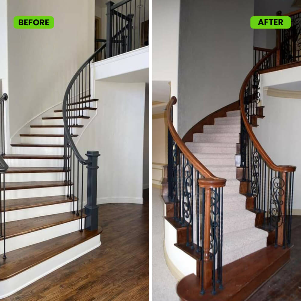 project-gallery-before-after of interior Painting