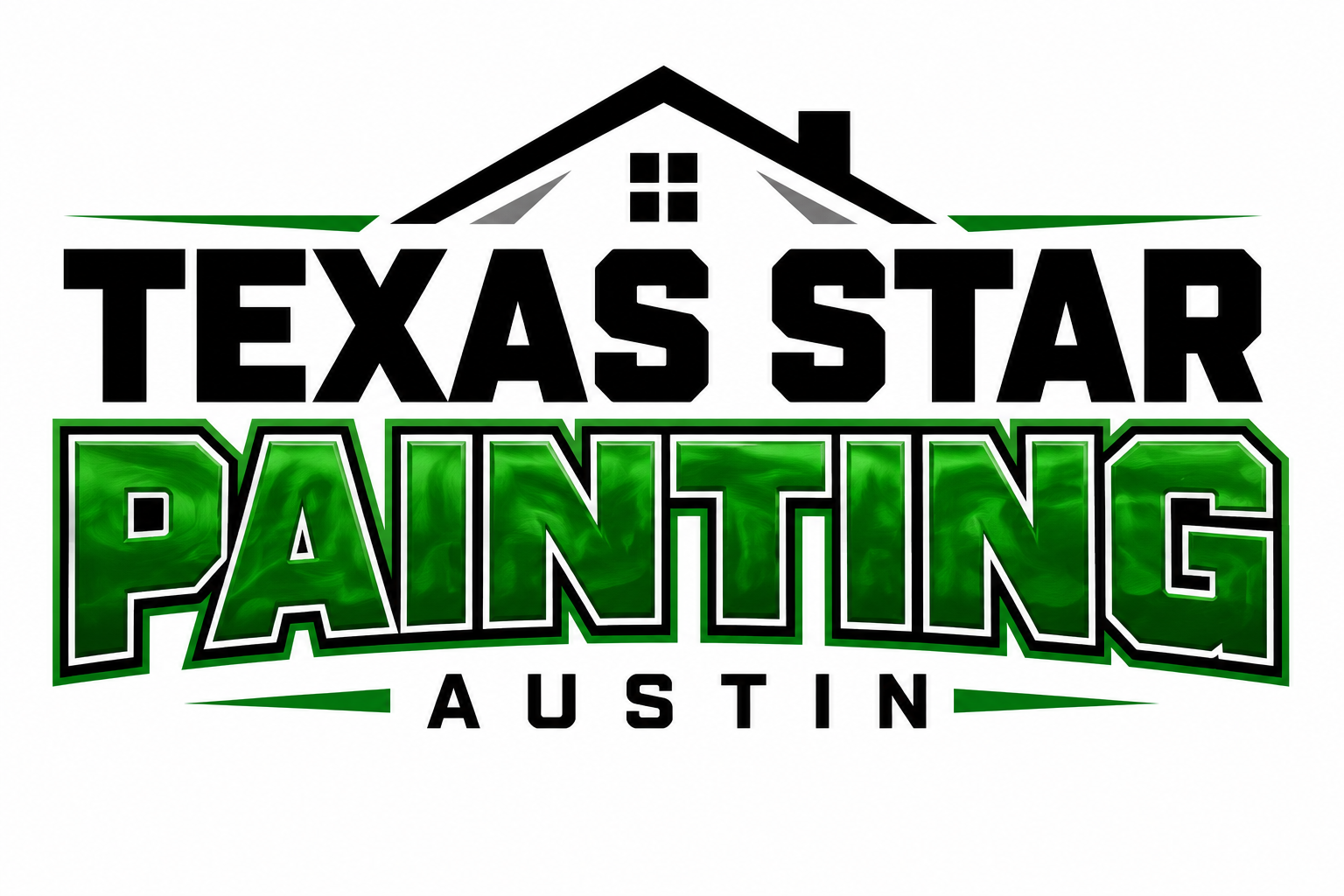 Texas Star Painting of Austin
